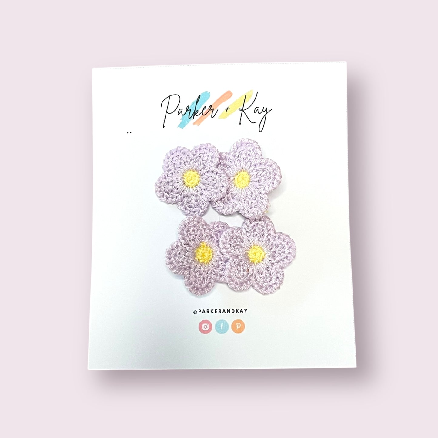 Bright Blooms Hair Clips