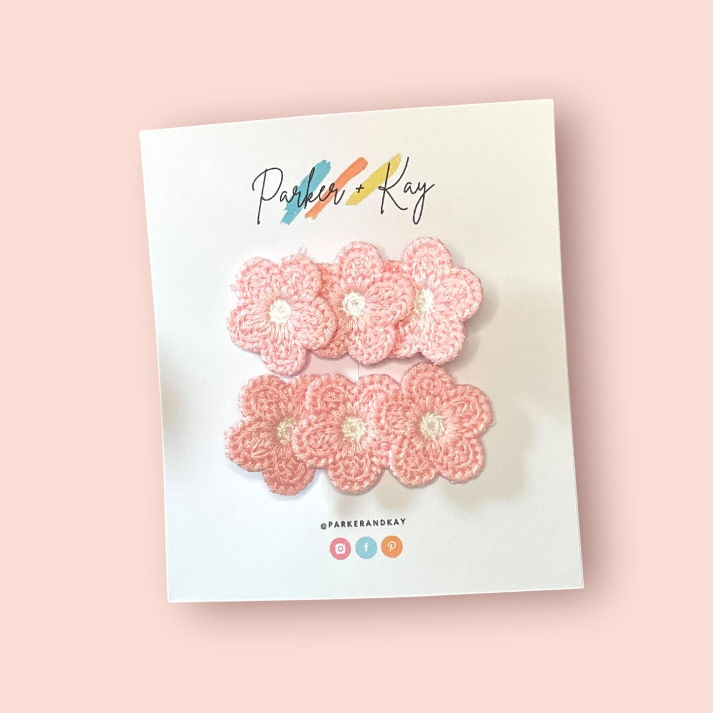 Bright Blooms Hair Clips