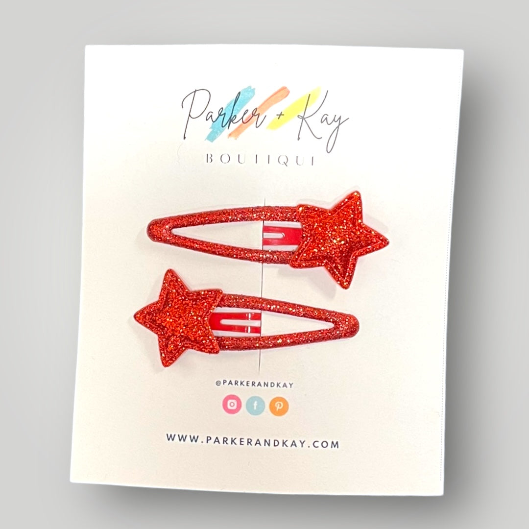 Twinkling Stars Hair Clips