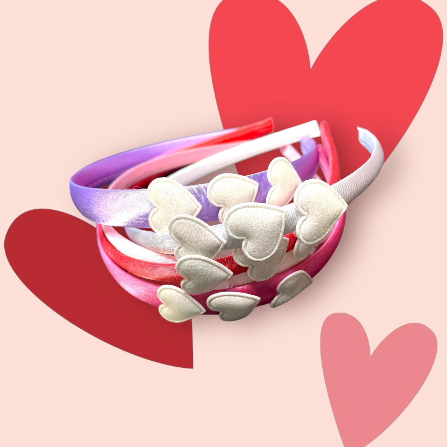 Lovely Hearts Headband