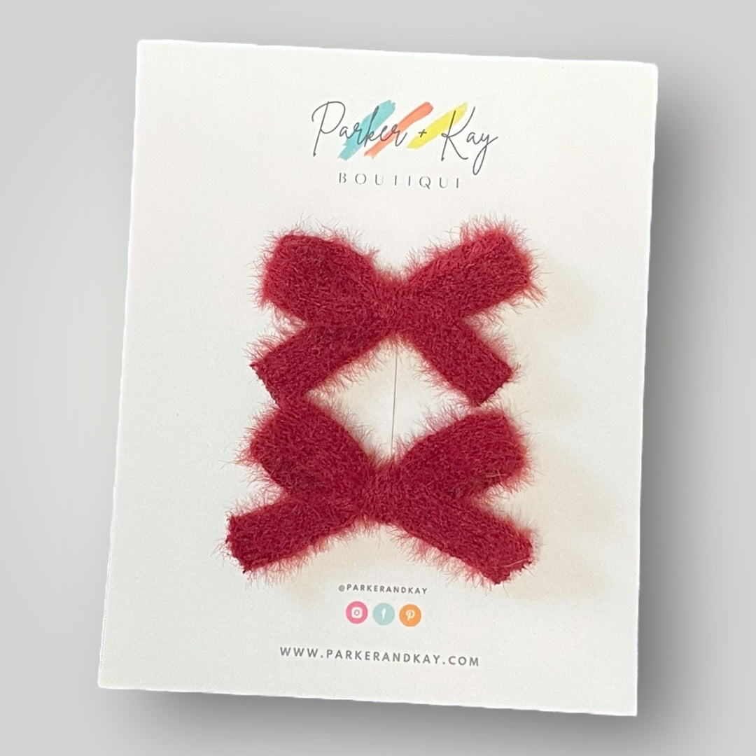 Cashmere Hair Bows