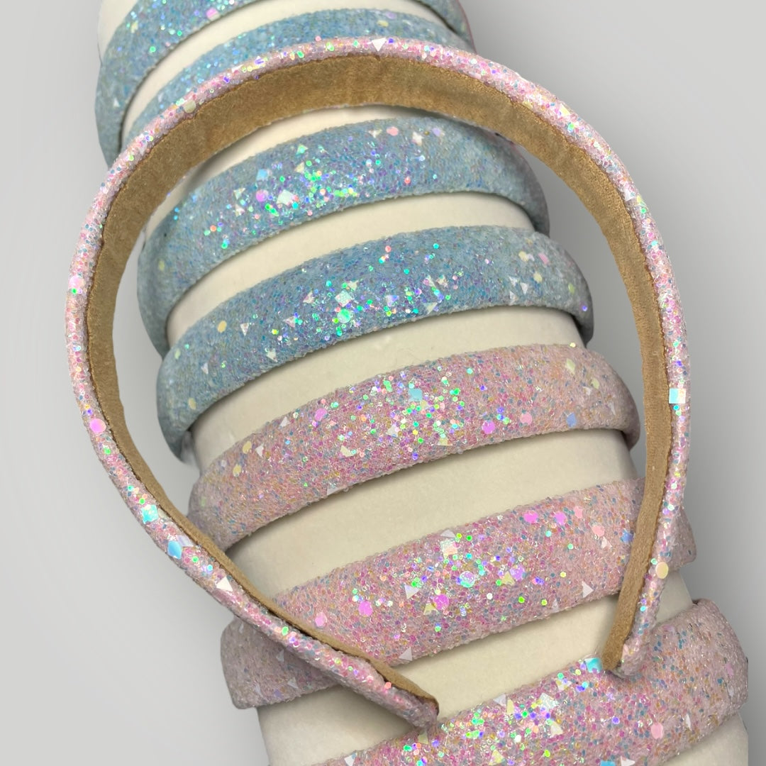 Chunky Glitter Headband | Pink