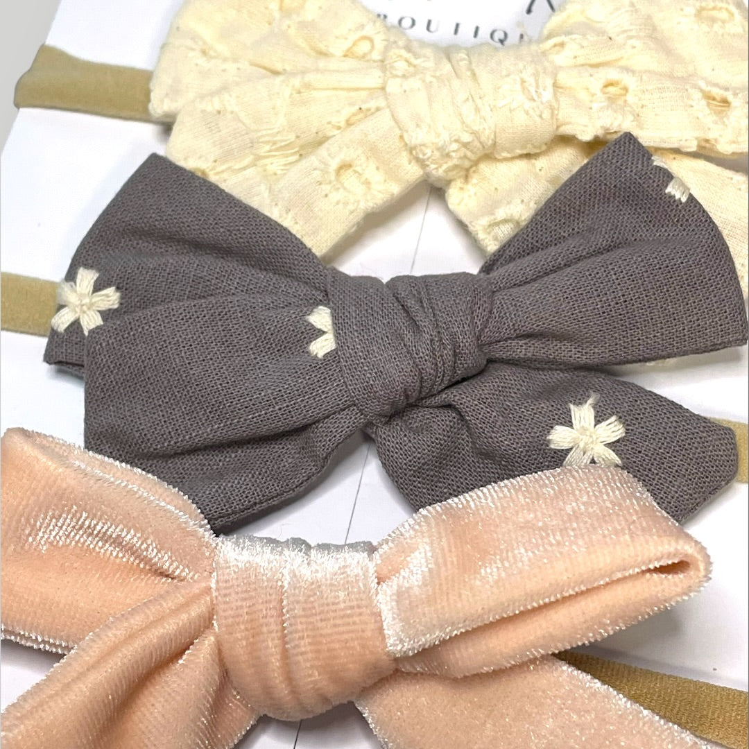 Forever Classics Hair Bow Set | Lexi
