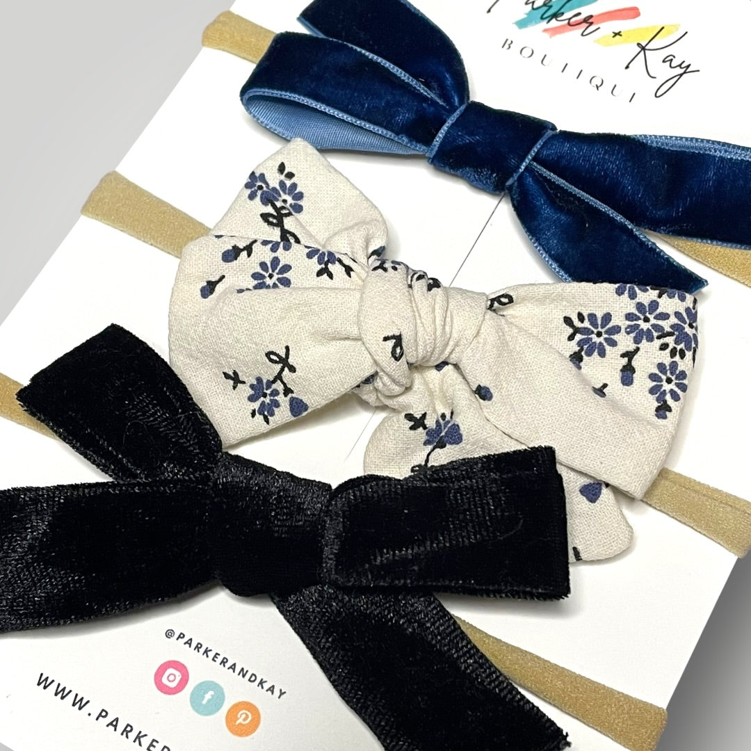 Forever Classics Hair Bow Set | Allie