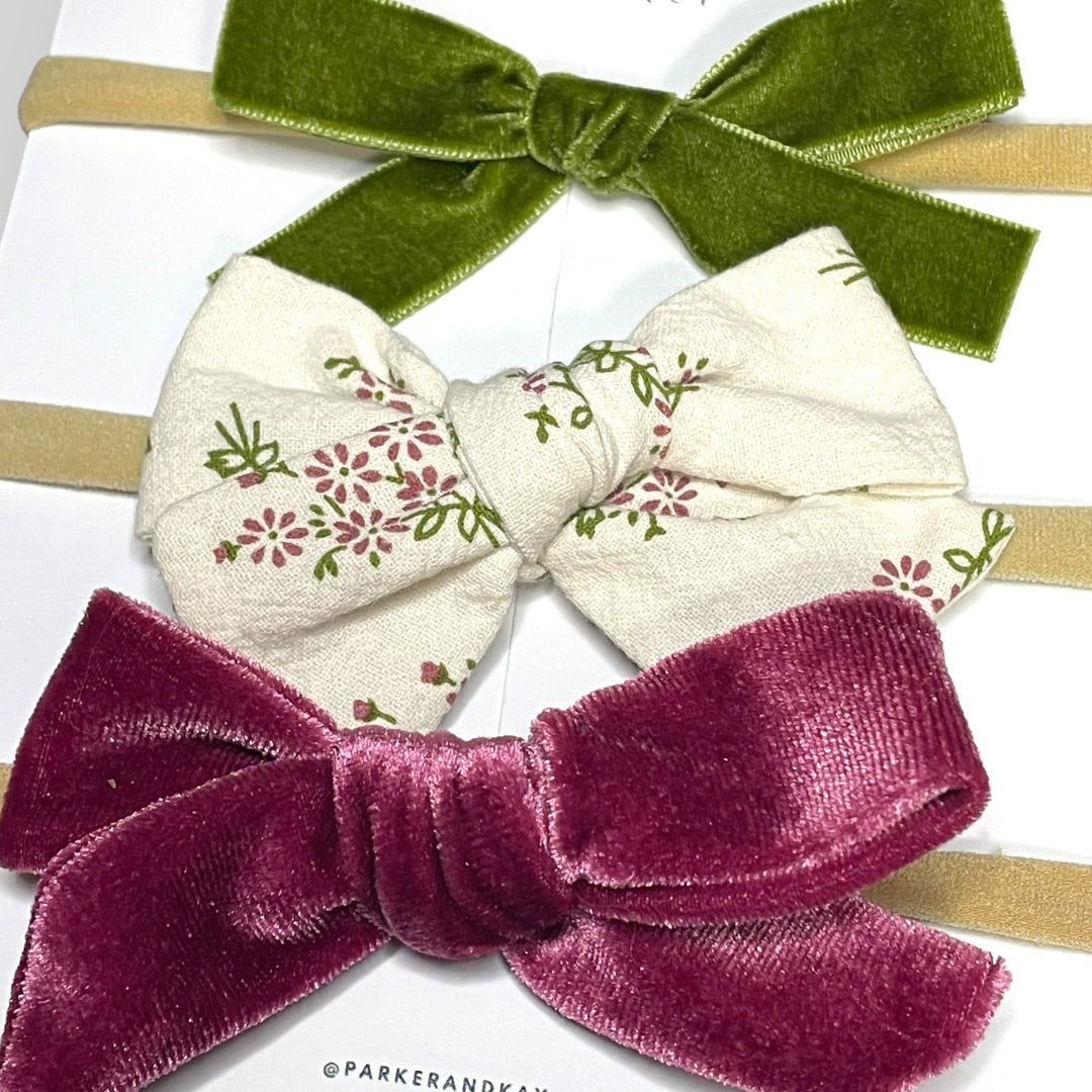 Forever Classics Hair Bow Set | Laura
