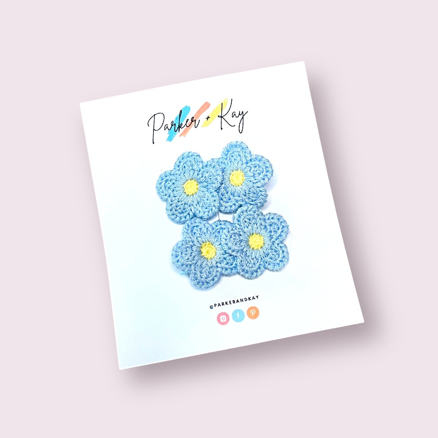 Bright Blooms Hair Clips