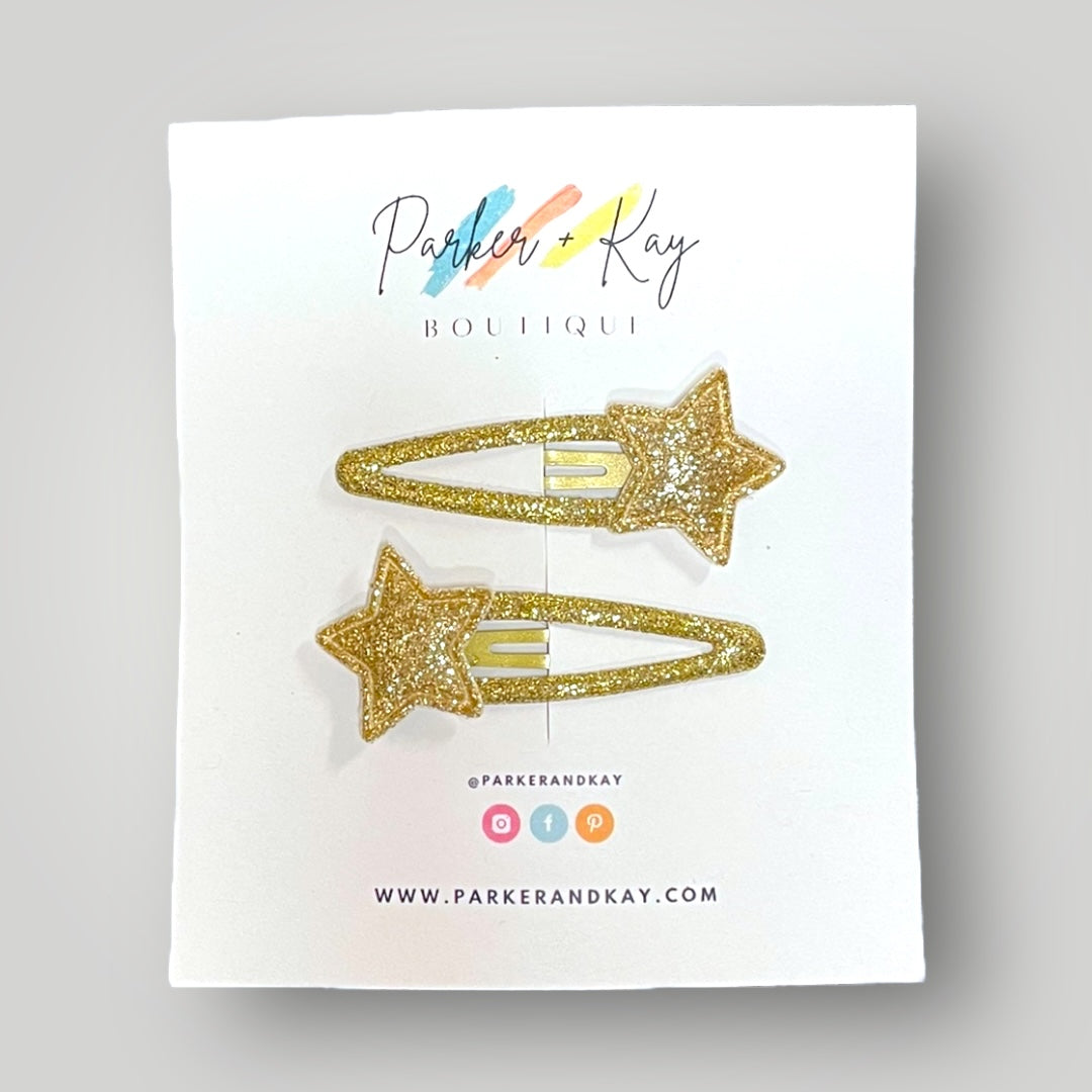 Twinkling Stars Hair Clips