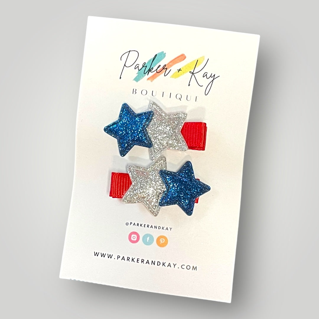 GEORGIE Twinkling Stars Hair Clips