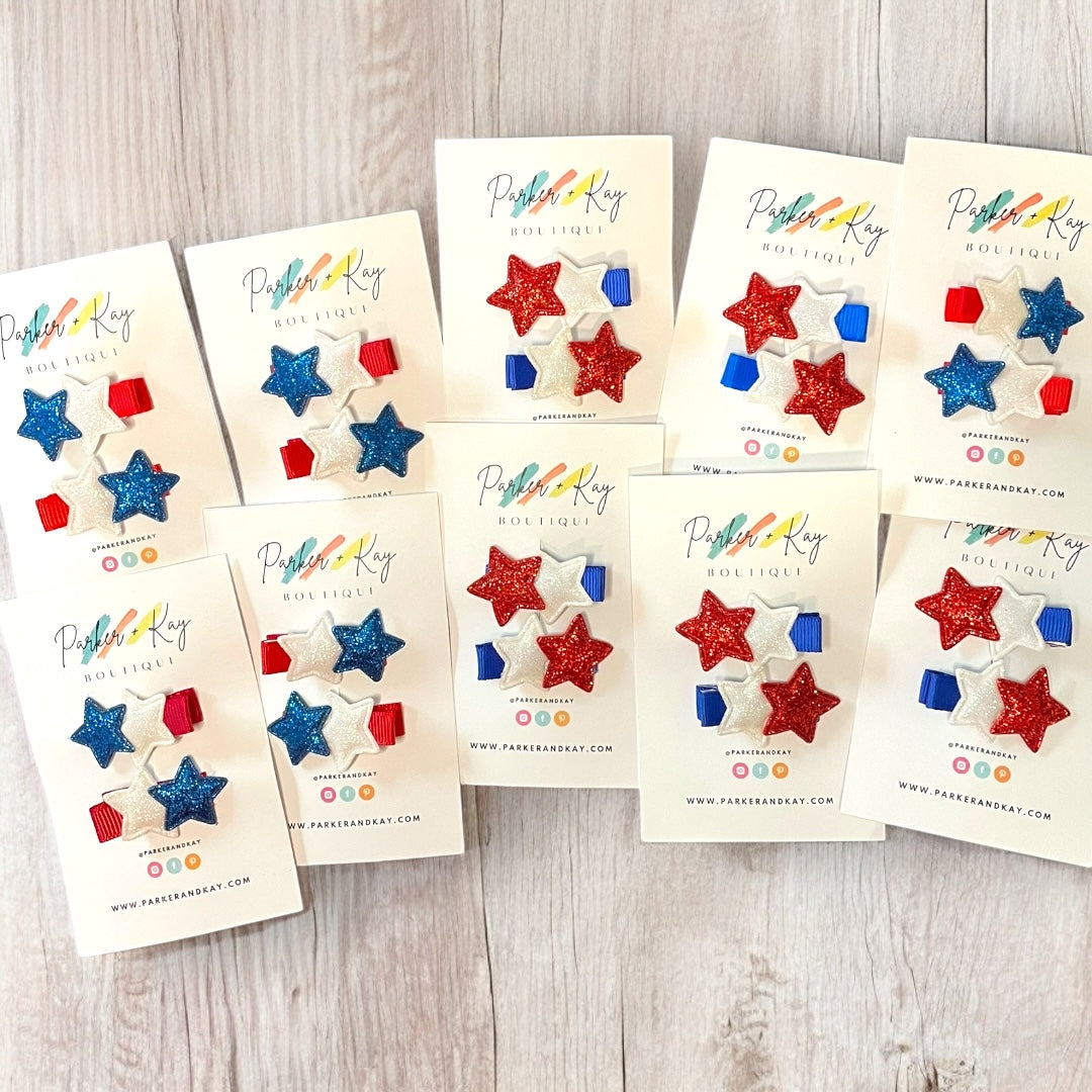 GEORGIE Twinkling Stars Hair Clips