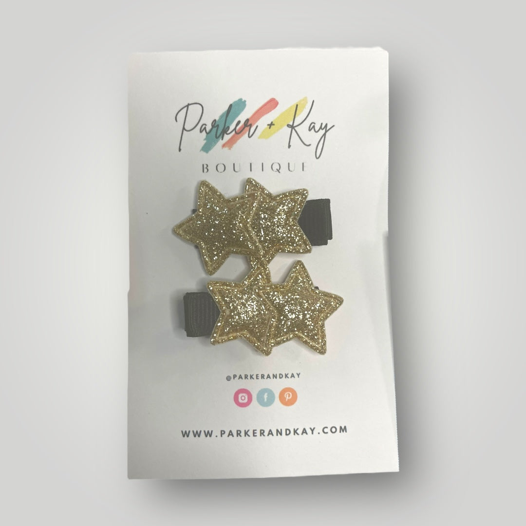 Twinkling Stars Hair Clips