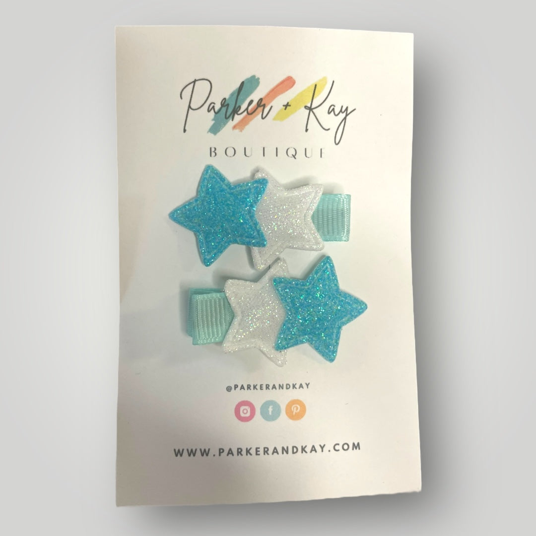 Twinkling Stars Hair Clips