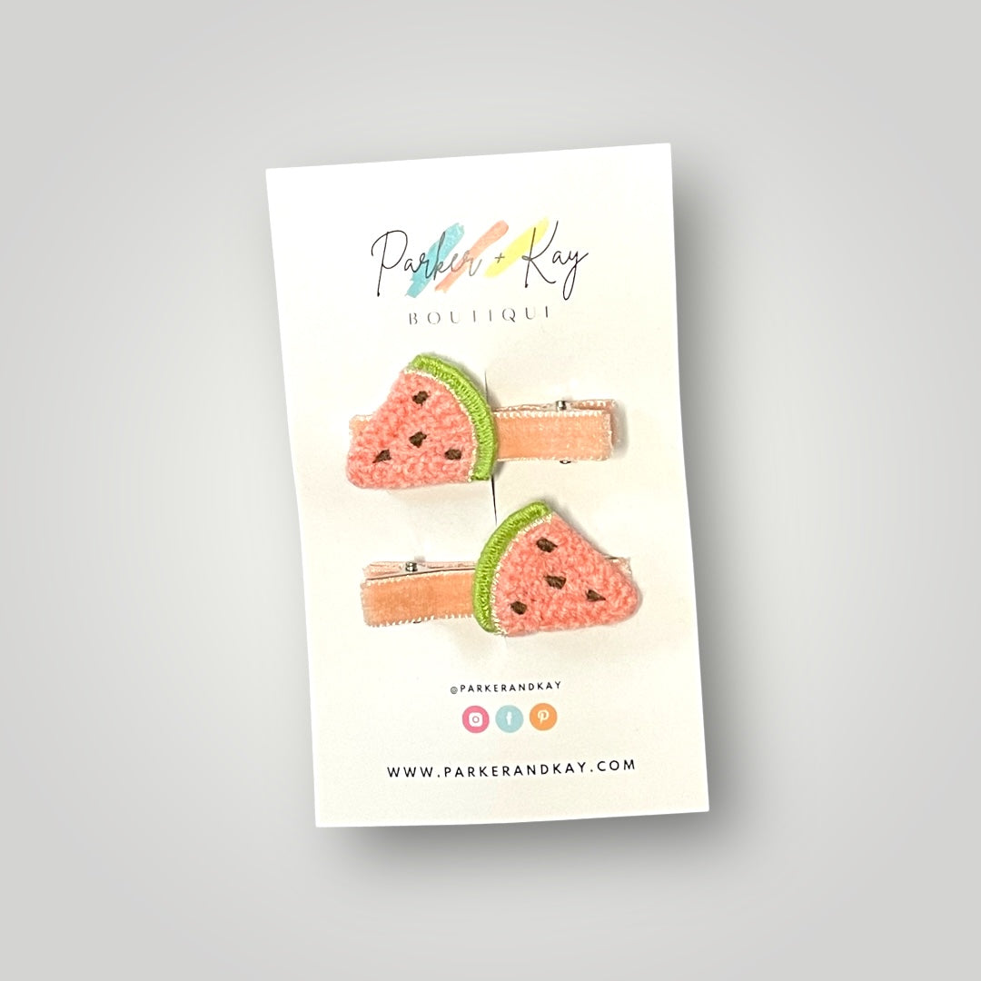 Fruity Fun Hair Clips