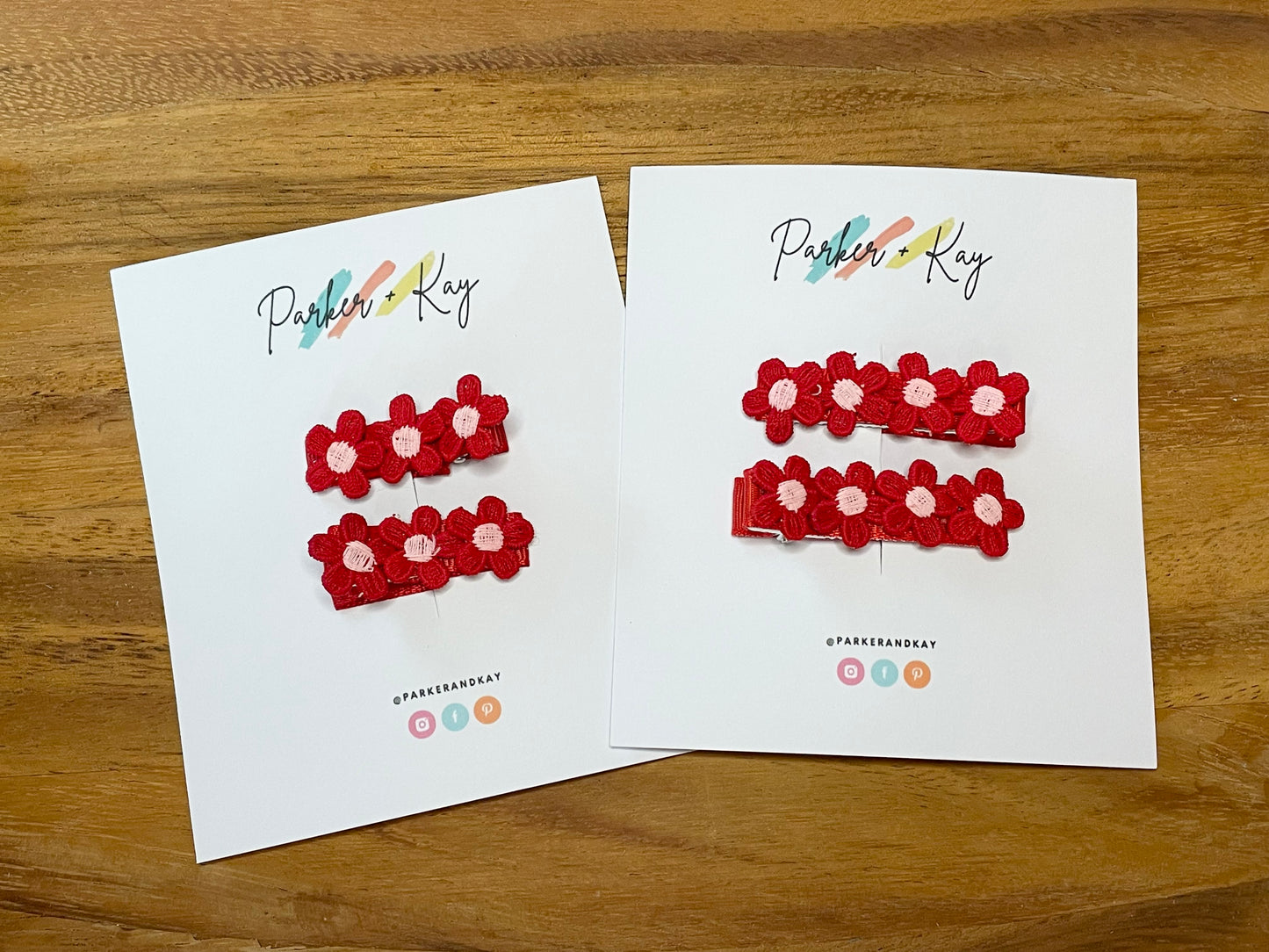TILLY Baby Blooms Hair Clips