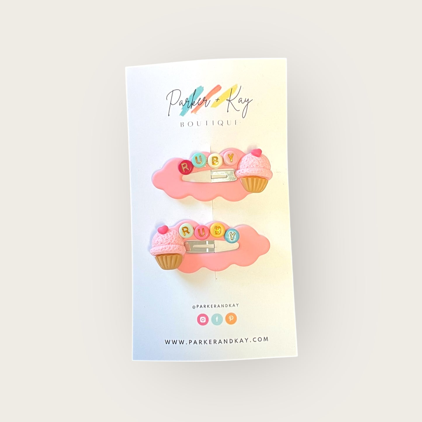 BIRTHDAY GIRL Barrettes