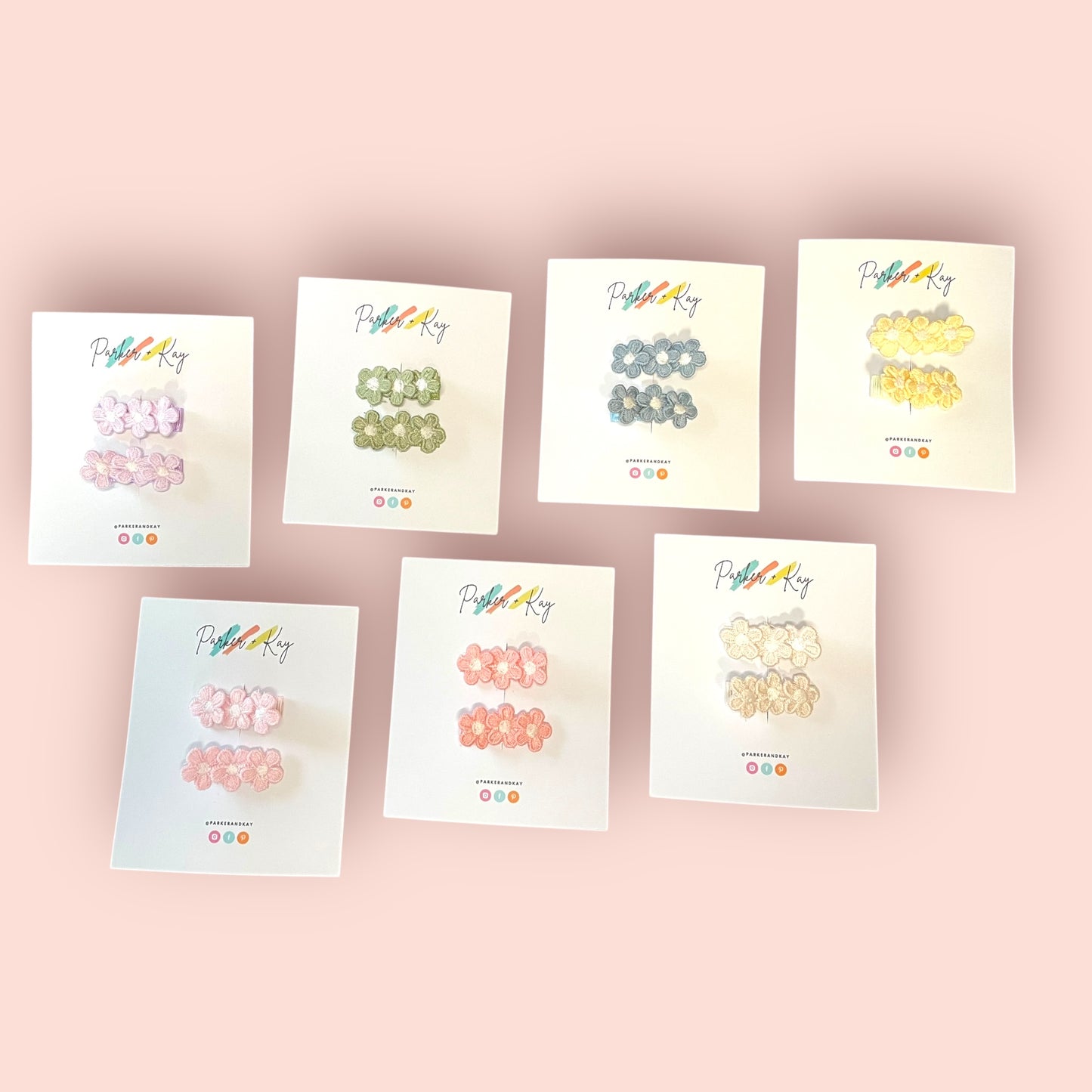 TILLY Baby Blooms Hair Clips