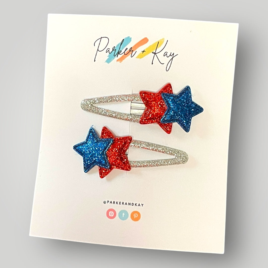 GEORGIE Twinkling Stars Hair Clips