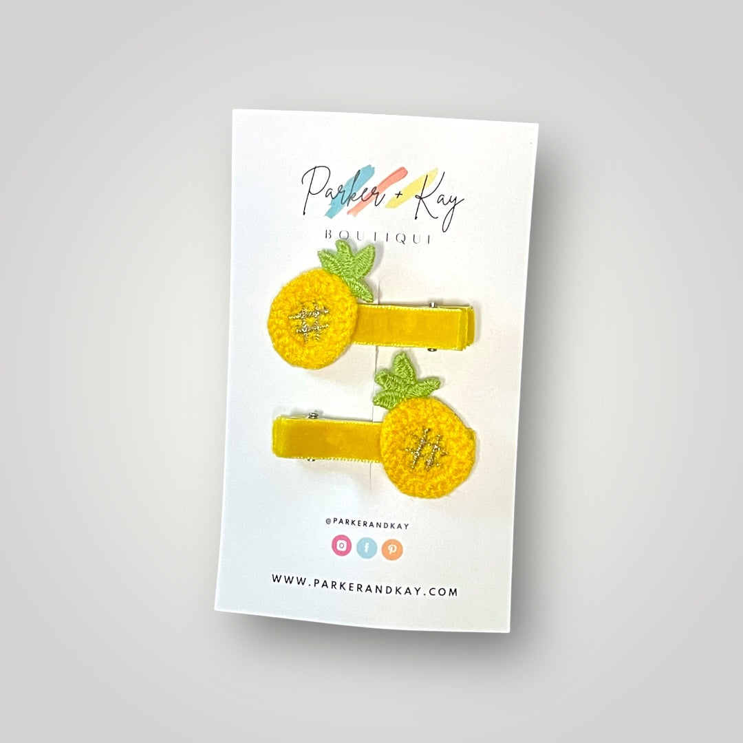 Fruity Fun Hair Clips