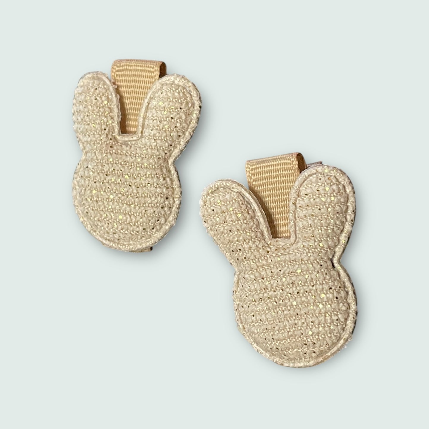 Boho Bunny Hair Clips