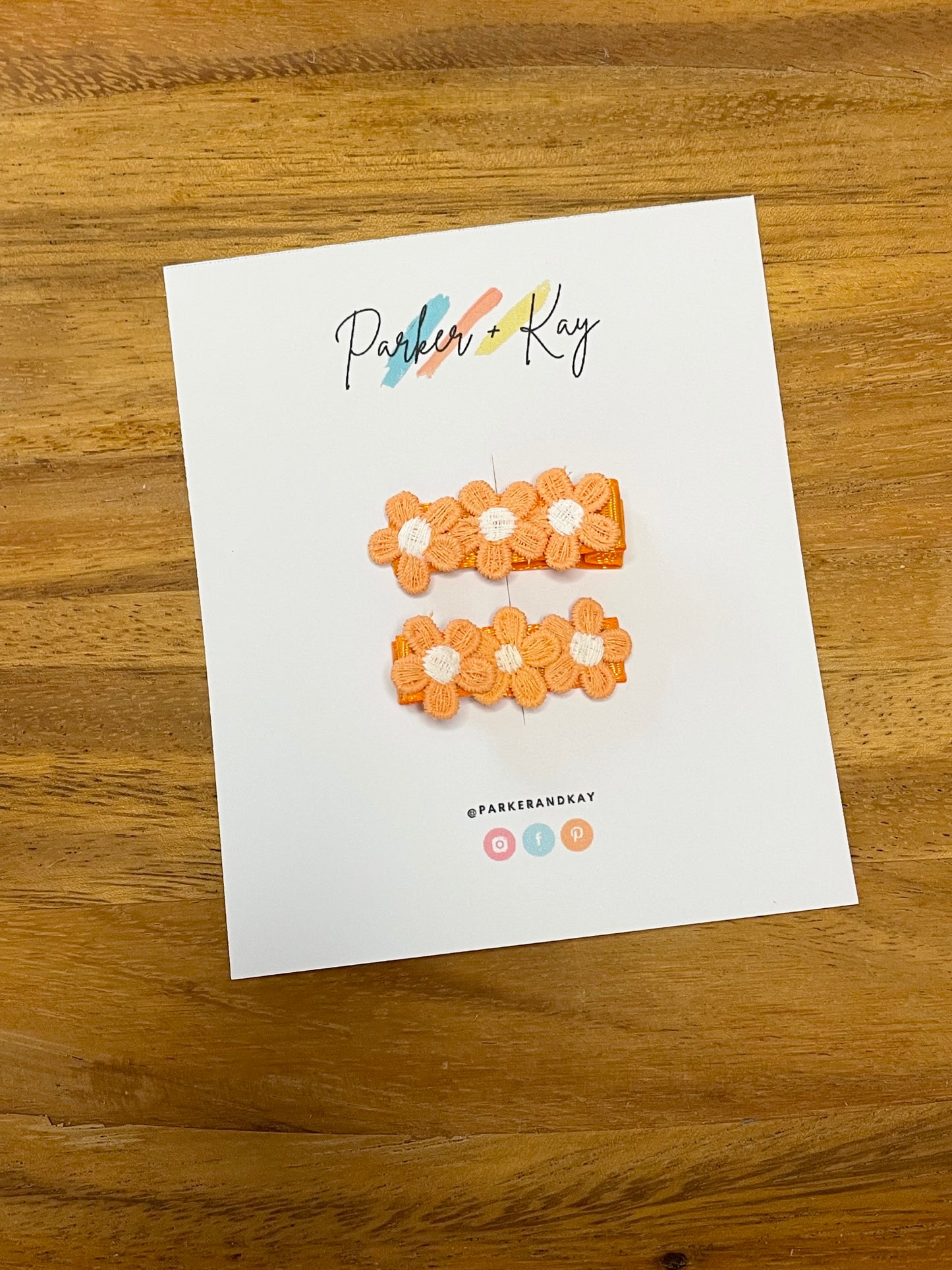 Baby Blooms Hair Clips