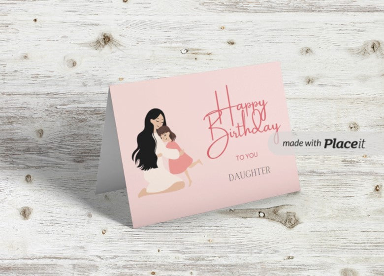 DAUGHTER Birthday Card
