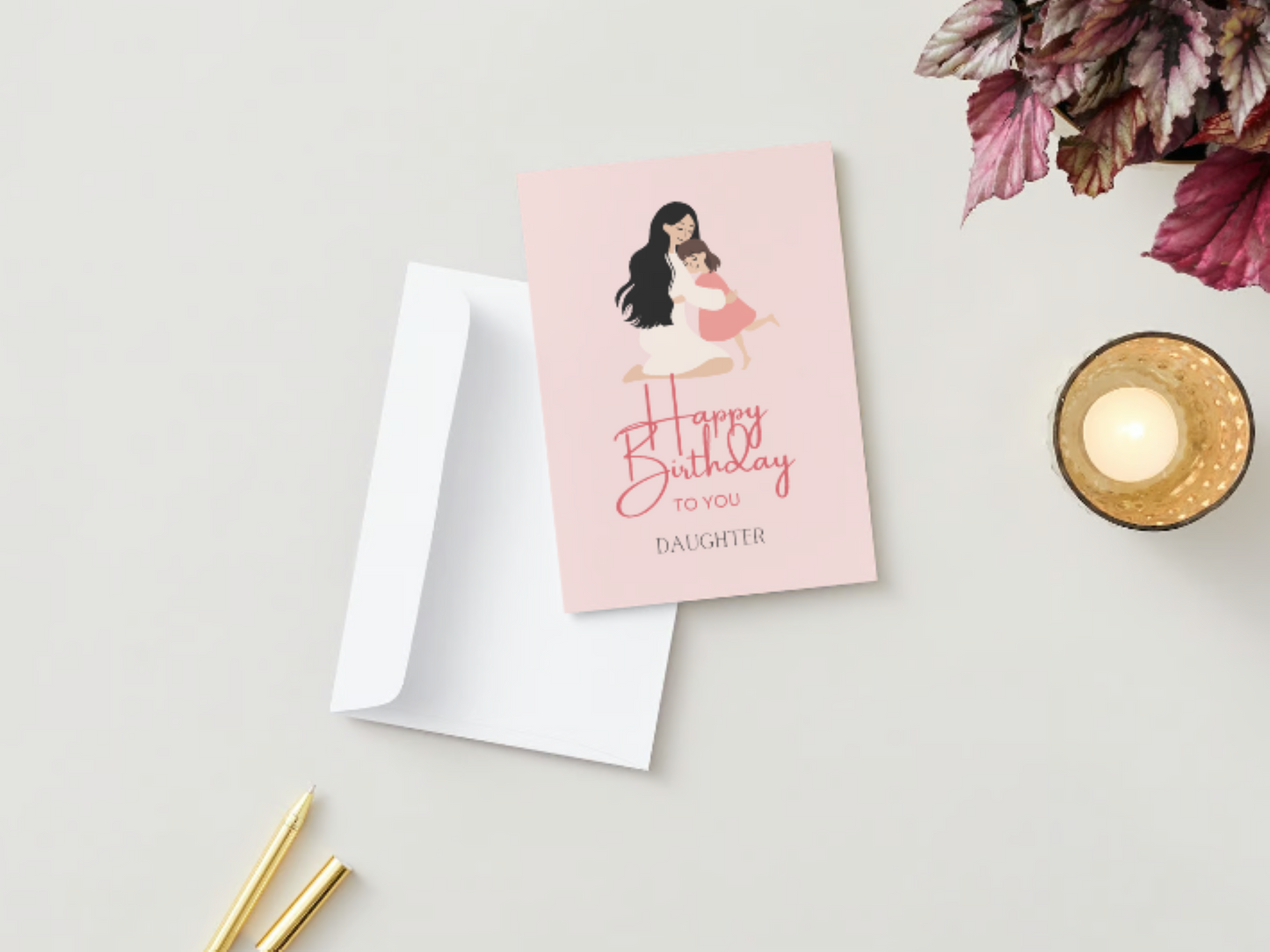 DAUGHTER Birthday Card