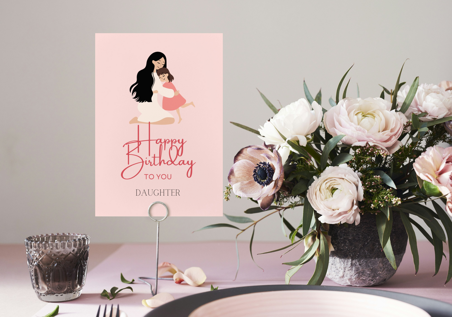 DAUGHTER Birthday Card