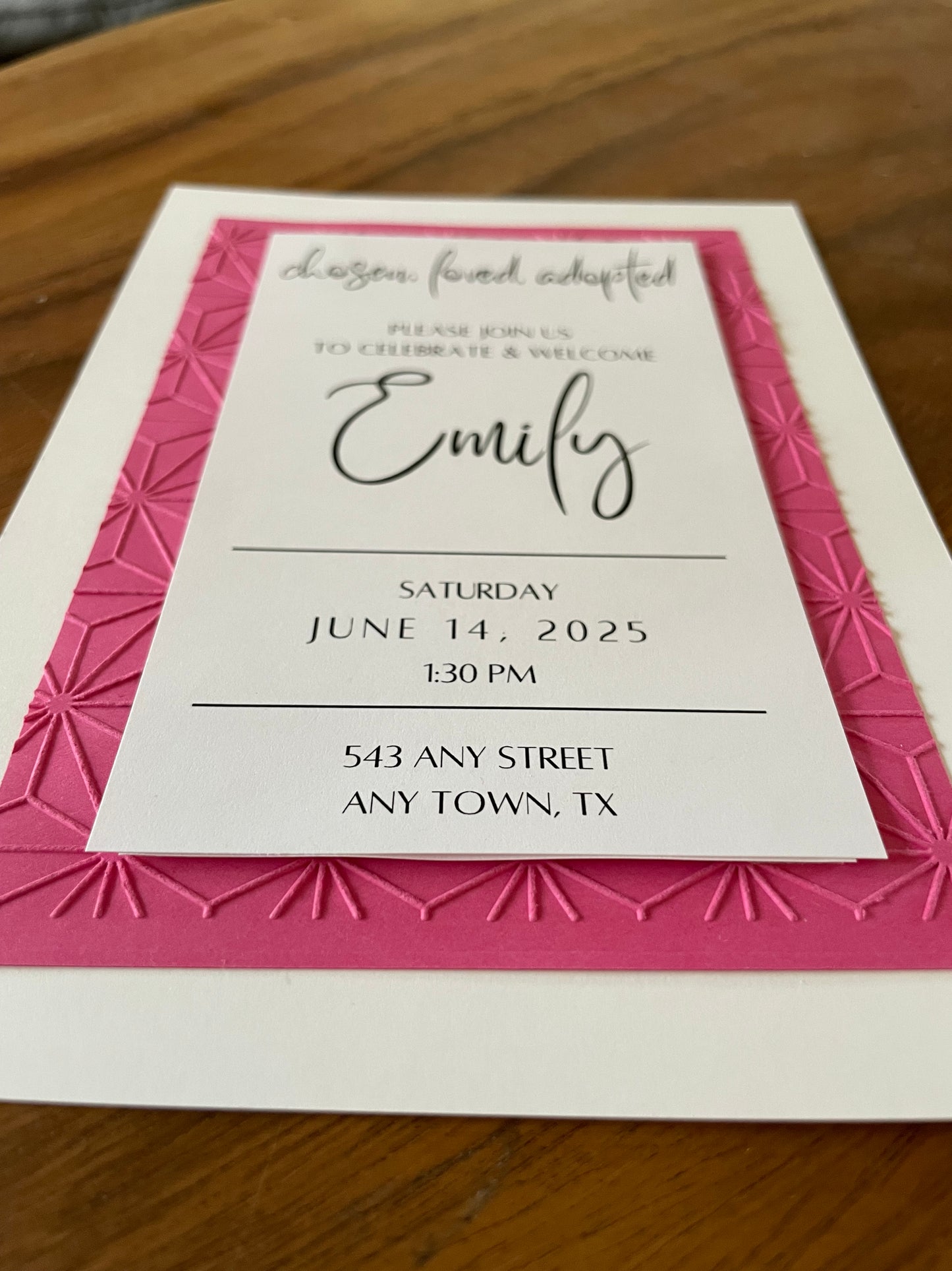 Personalized Retro Party Invitation