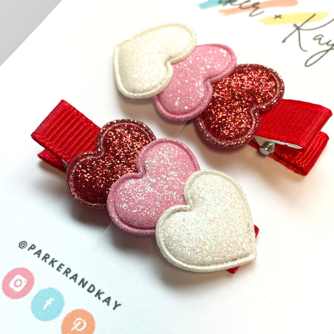 Cupid's Cuties Hair Clips