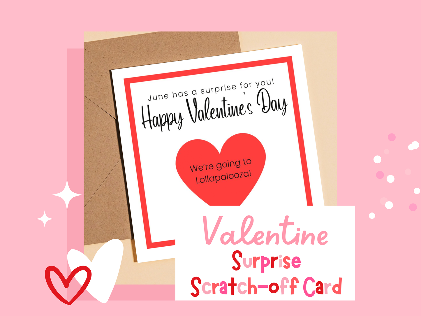 Valentine Surprise Scratch-off Card