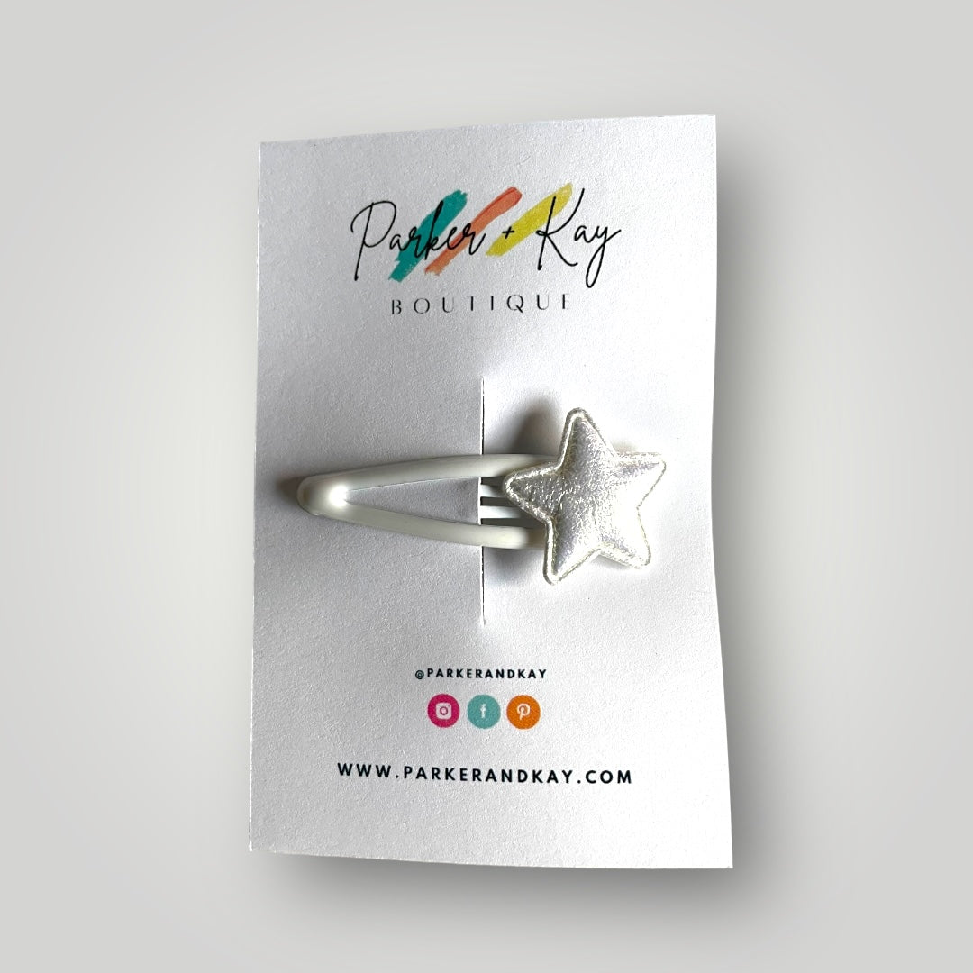 Shiny Stars Hair Clips