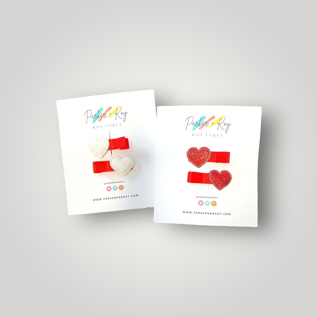 Little Heart Hair Clips