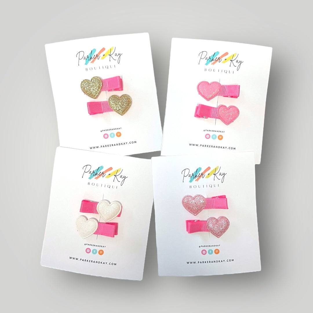 Little Heart Hair Clips