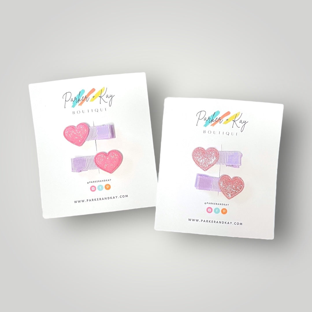 Little Heart Hair Clips