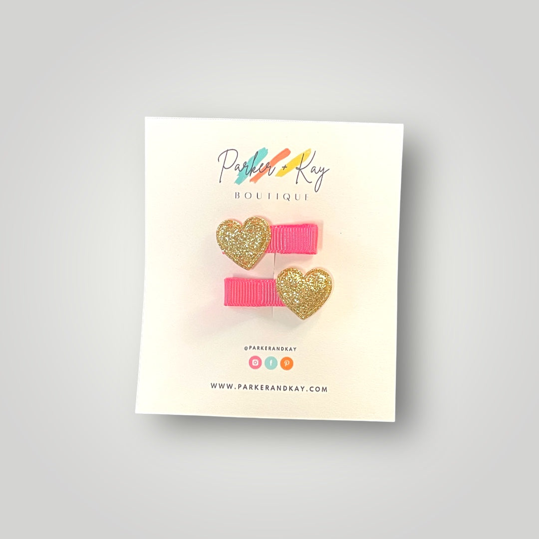 Little Heart Hair Clips