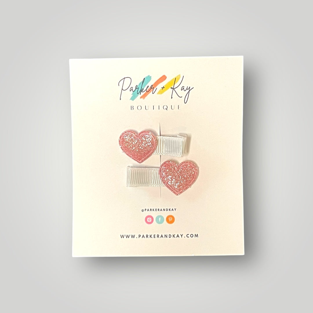 Little Heart Hair Clips