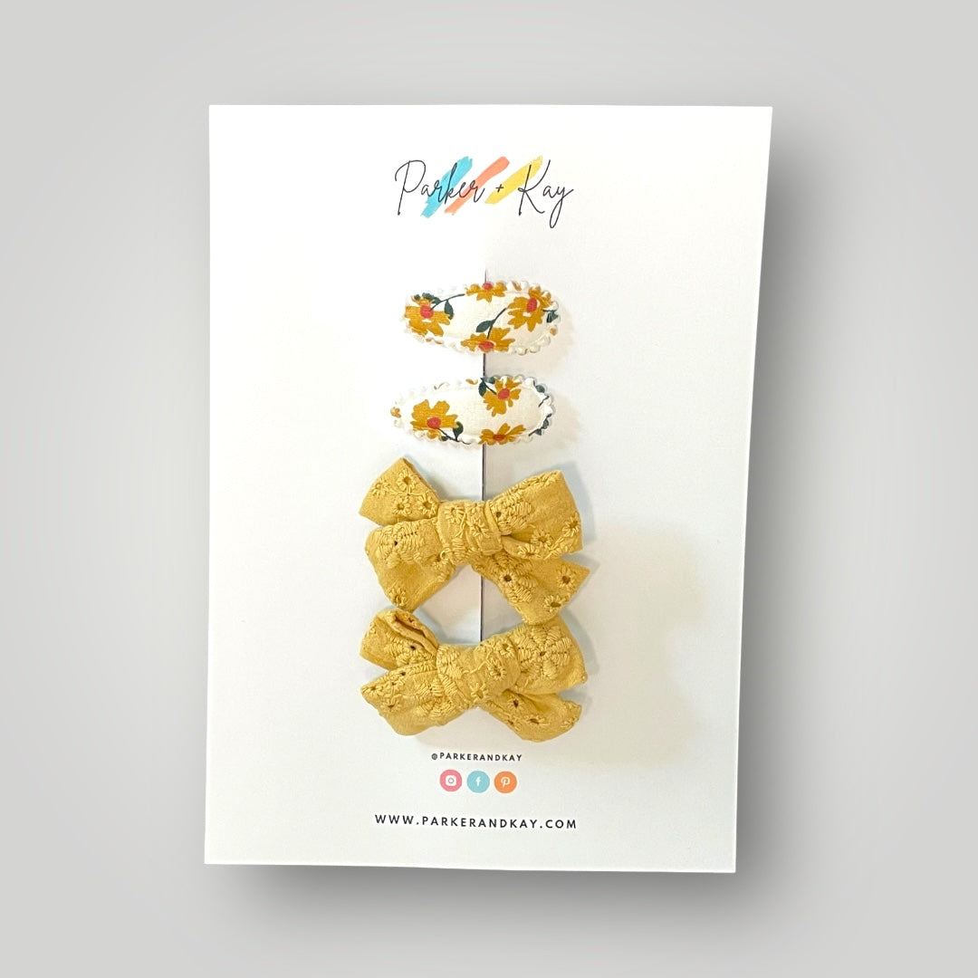 Mini Pigtails & Clips Set