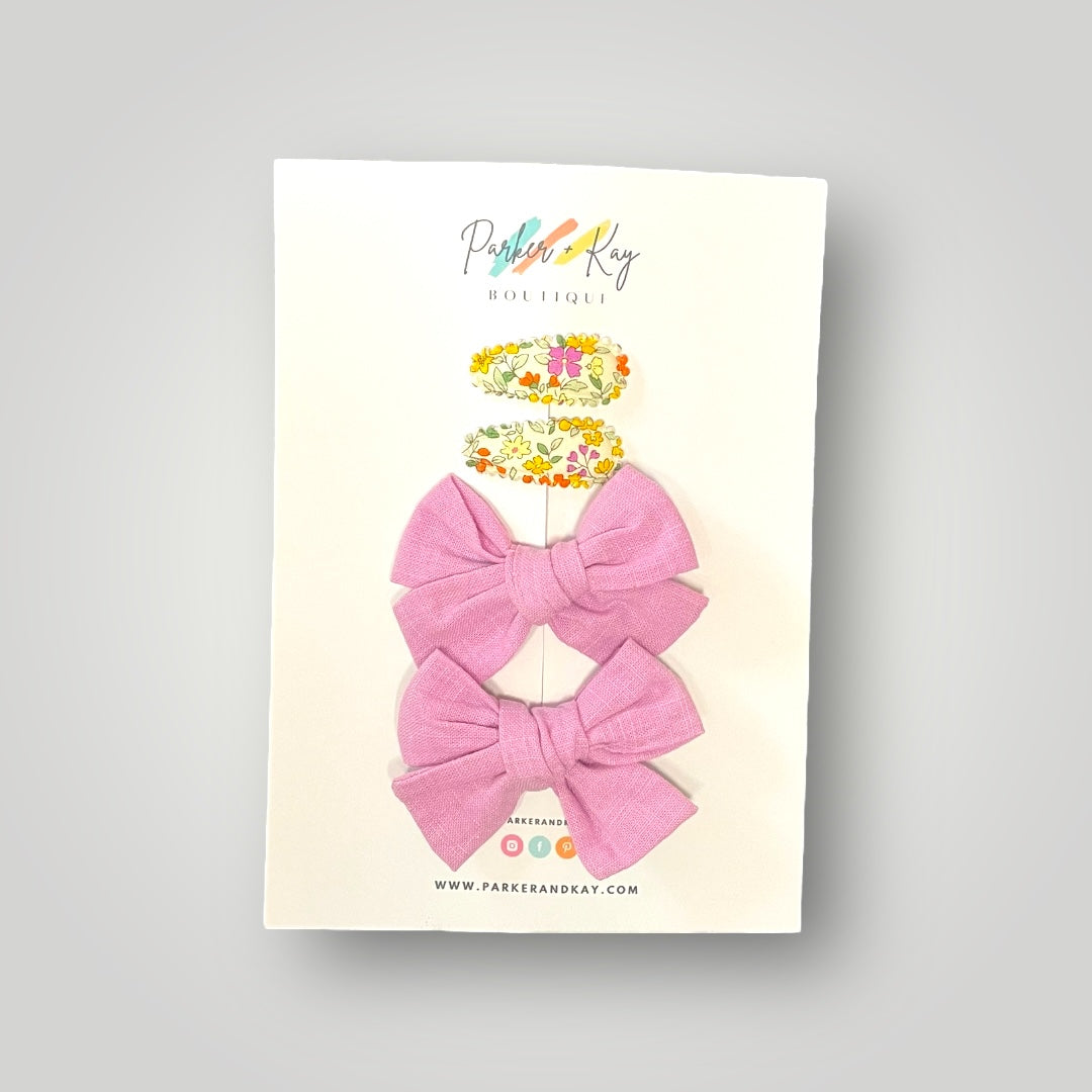 Mini Pigtails & Clips Set