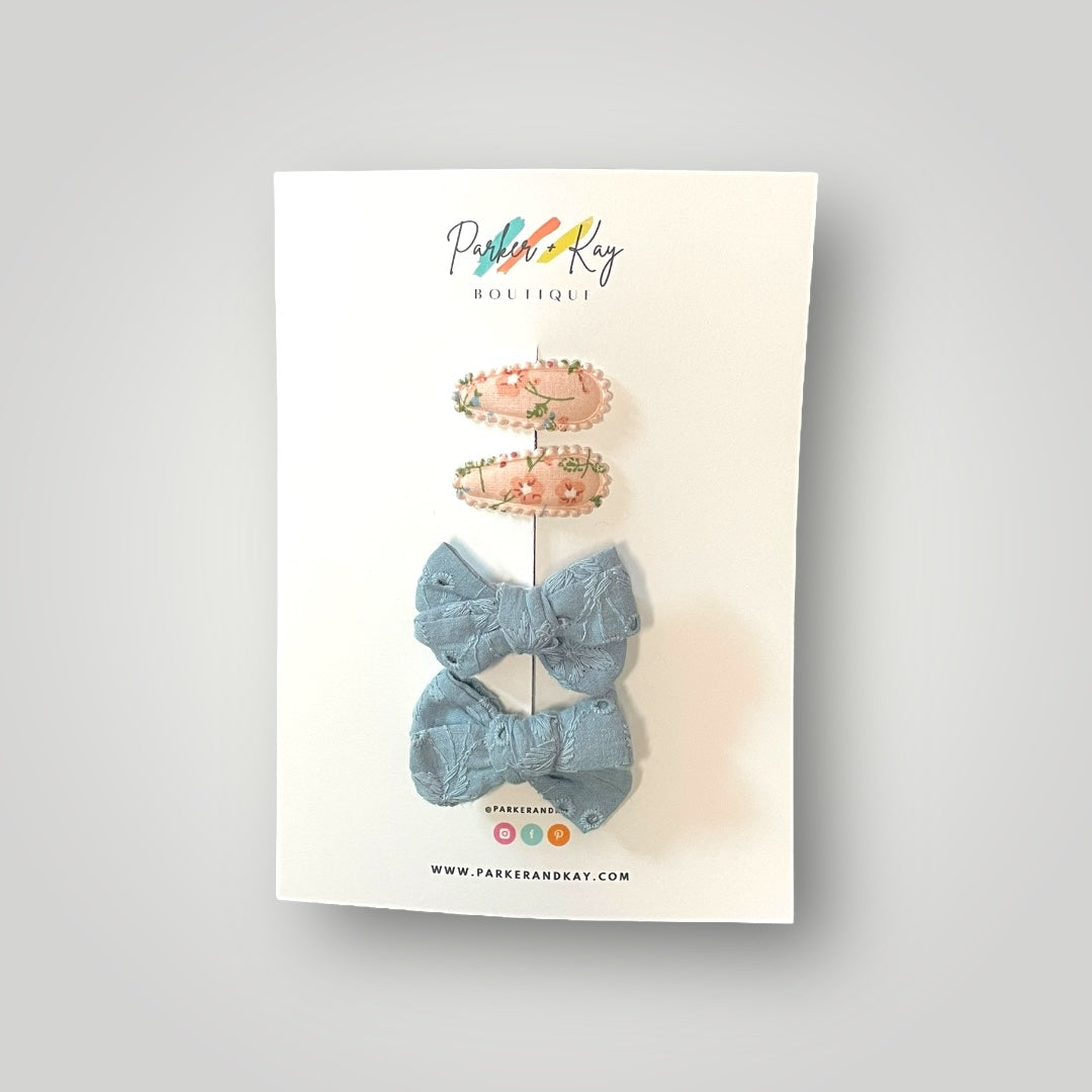 Mini Pigtails & Clips Set