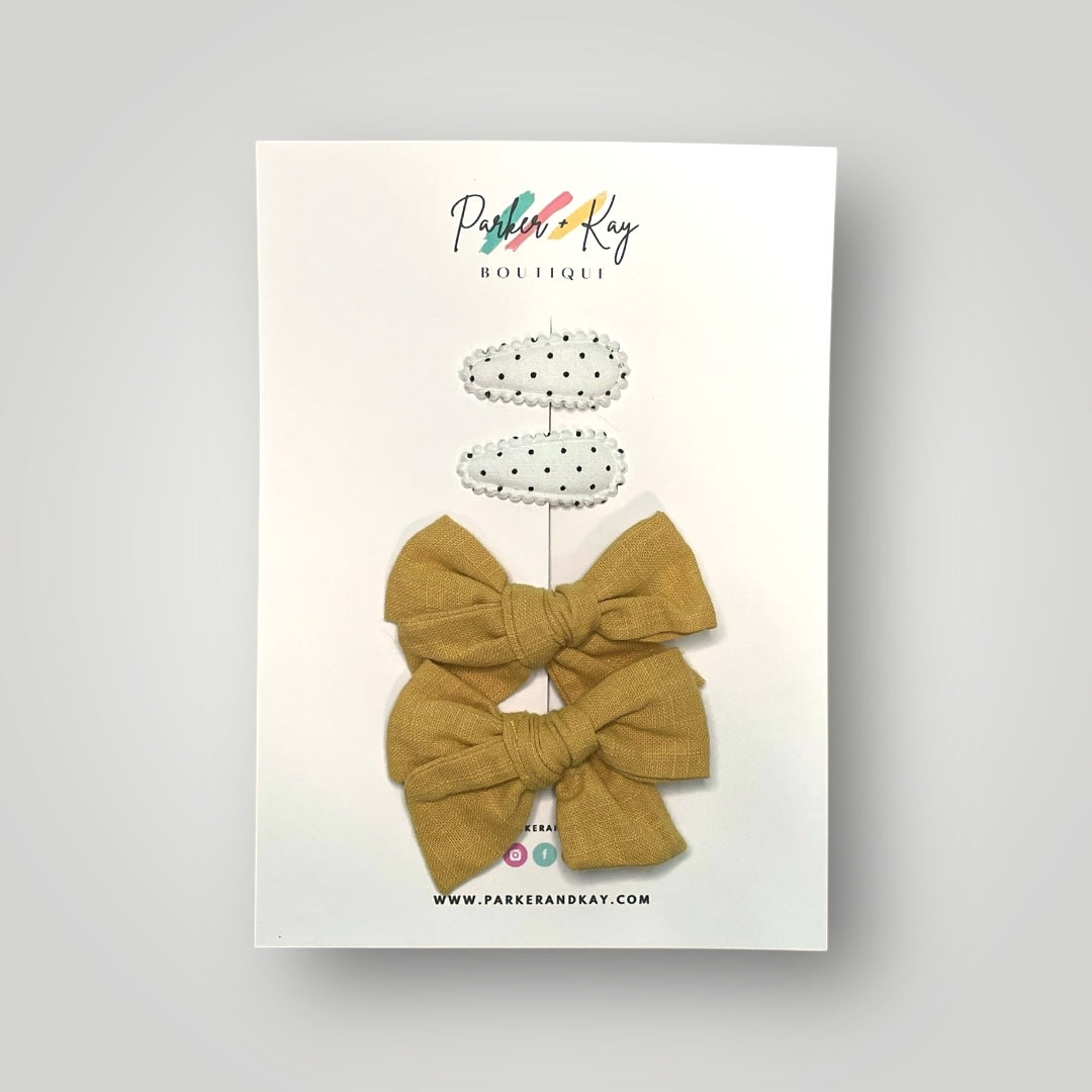 Mini Pigtails & Clips Set