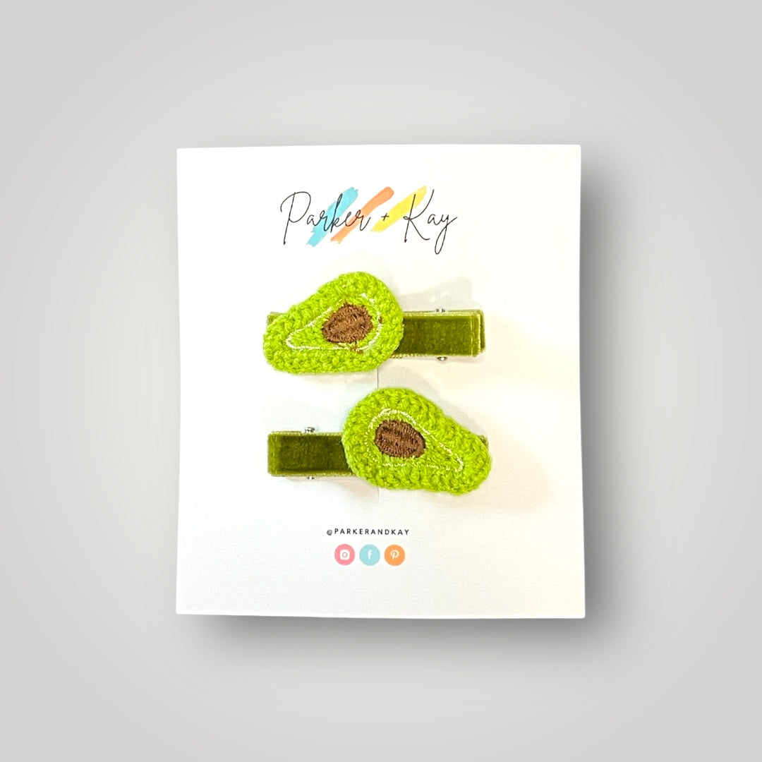 Fruity Fun Hair Clips
