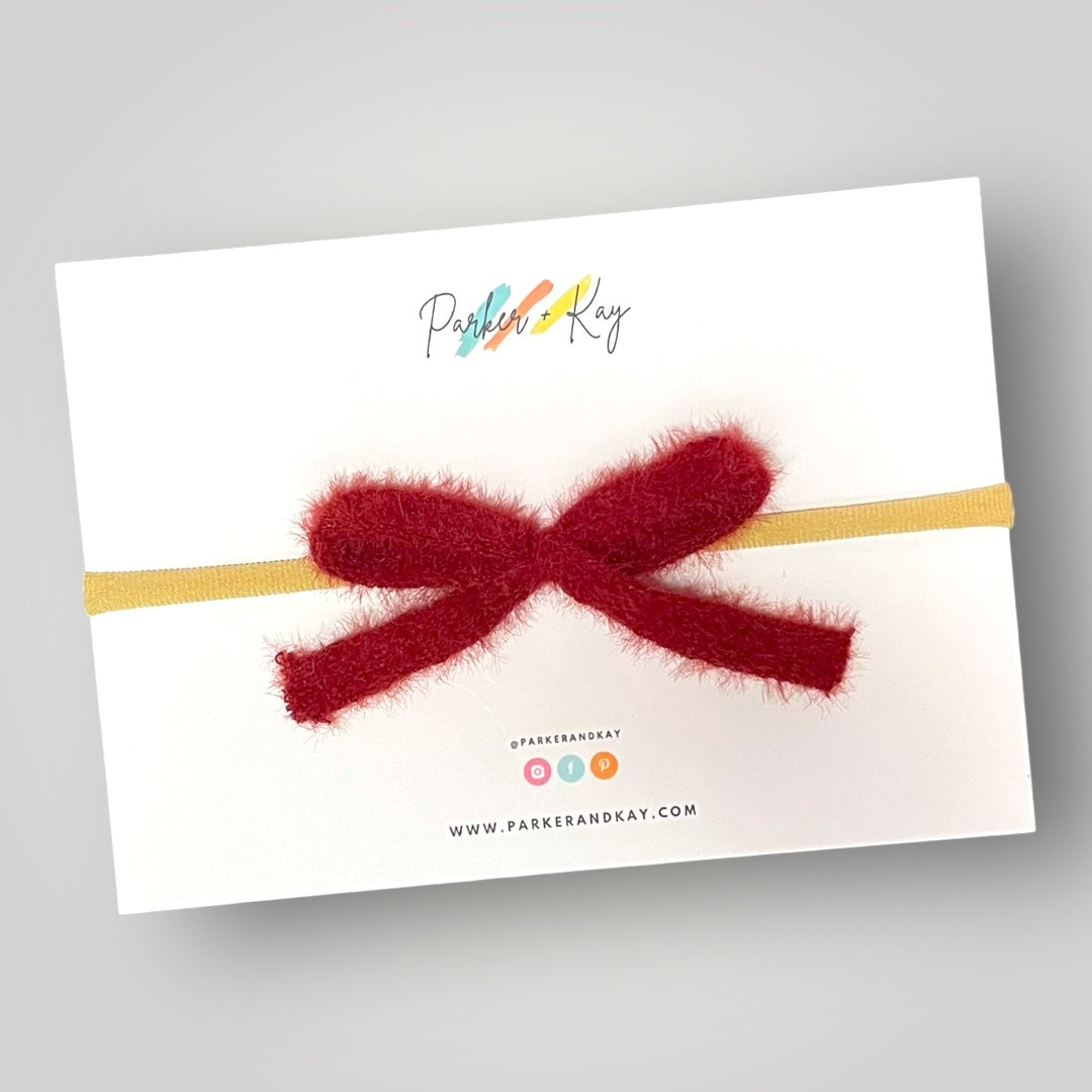 Cashmere Hair Bows