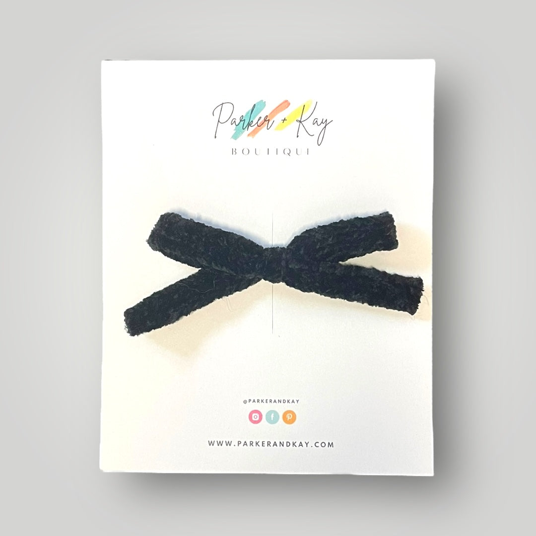 Chenille Hair Bows