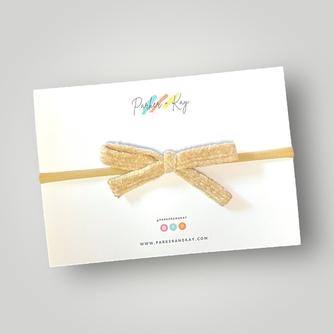 Chenille Hair Bows