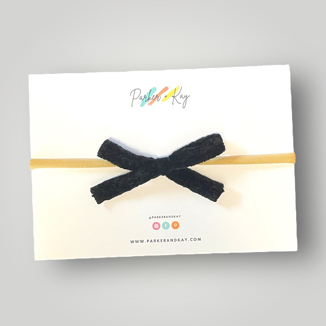 Chenille Hair Bows