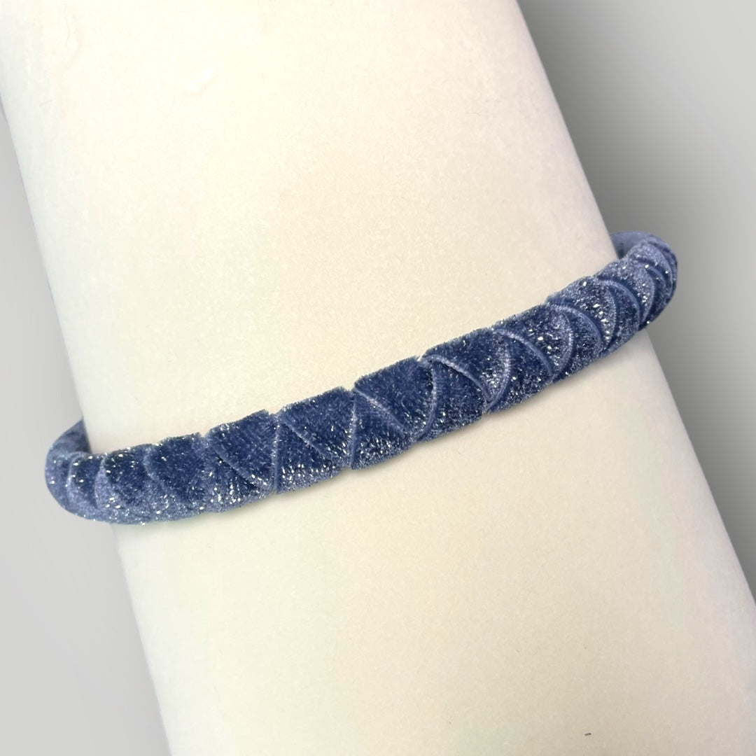 Shimmering Velvet Woven Headband