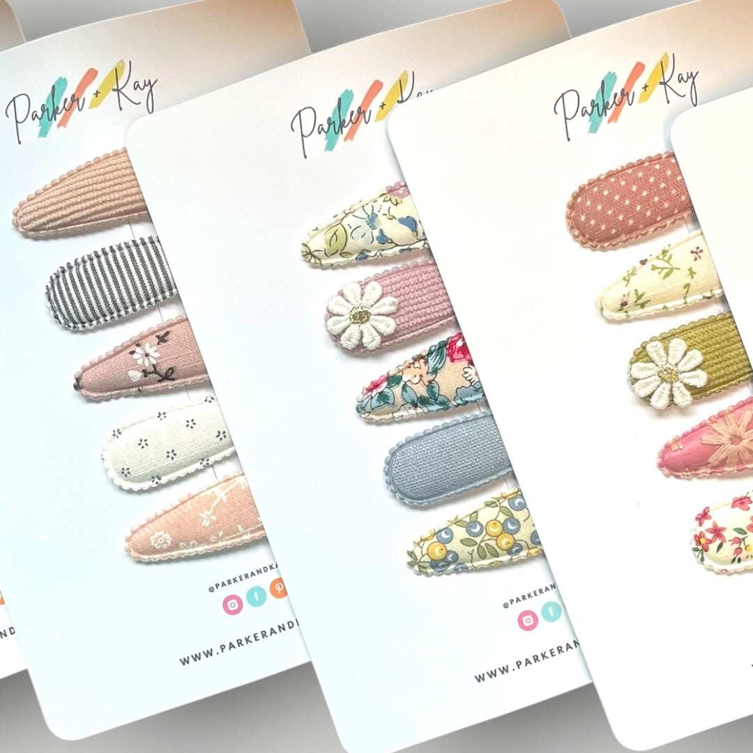 Mystery Bag | Fabric Snap Clips