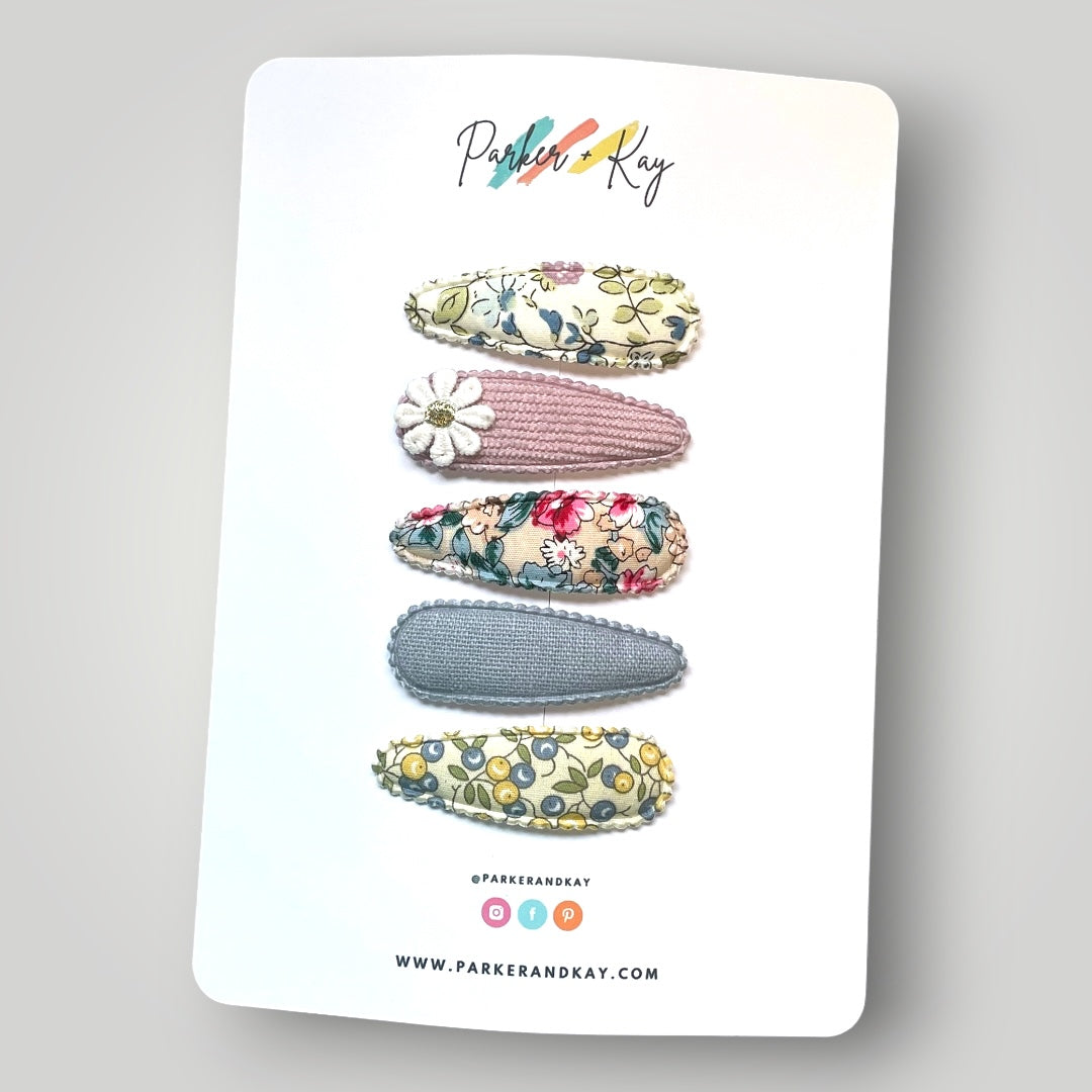 Mystery Bag | Fabric Snap Clips