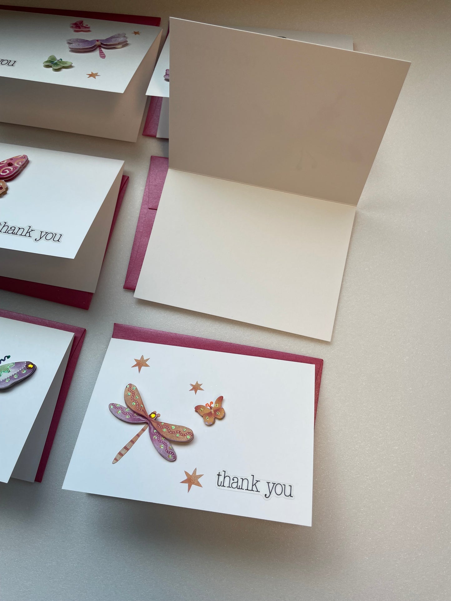 THANK YOU Cards/Notes (Set of 6)