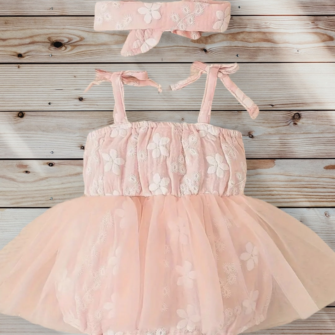 GRACE Floral Tutu Romper