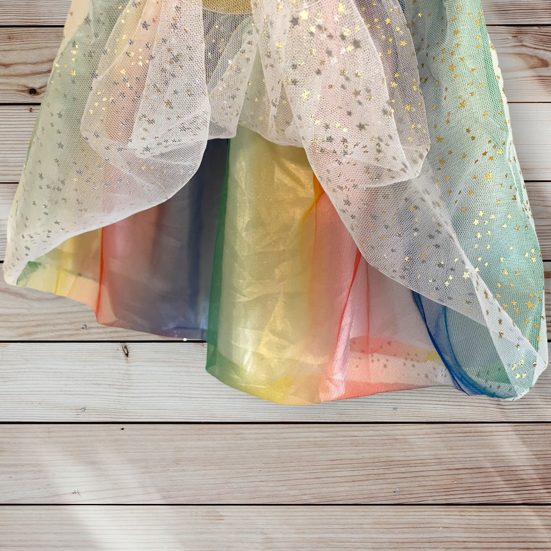 Girl's Rainbow Sparkle Skirt